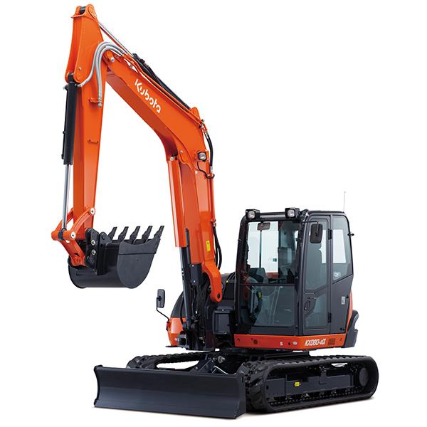 Pelle Kubota KX080-4&