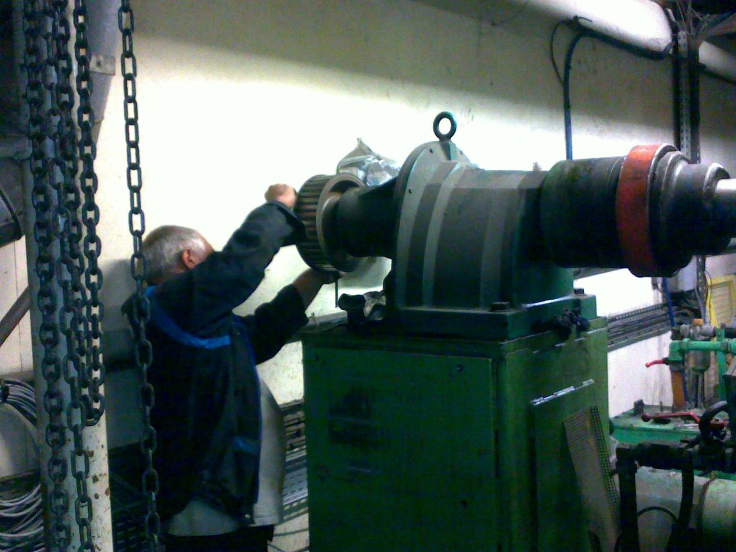 Remplacement d'un réducteur