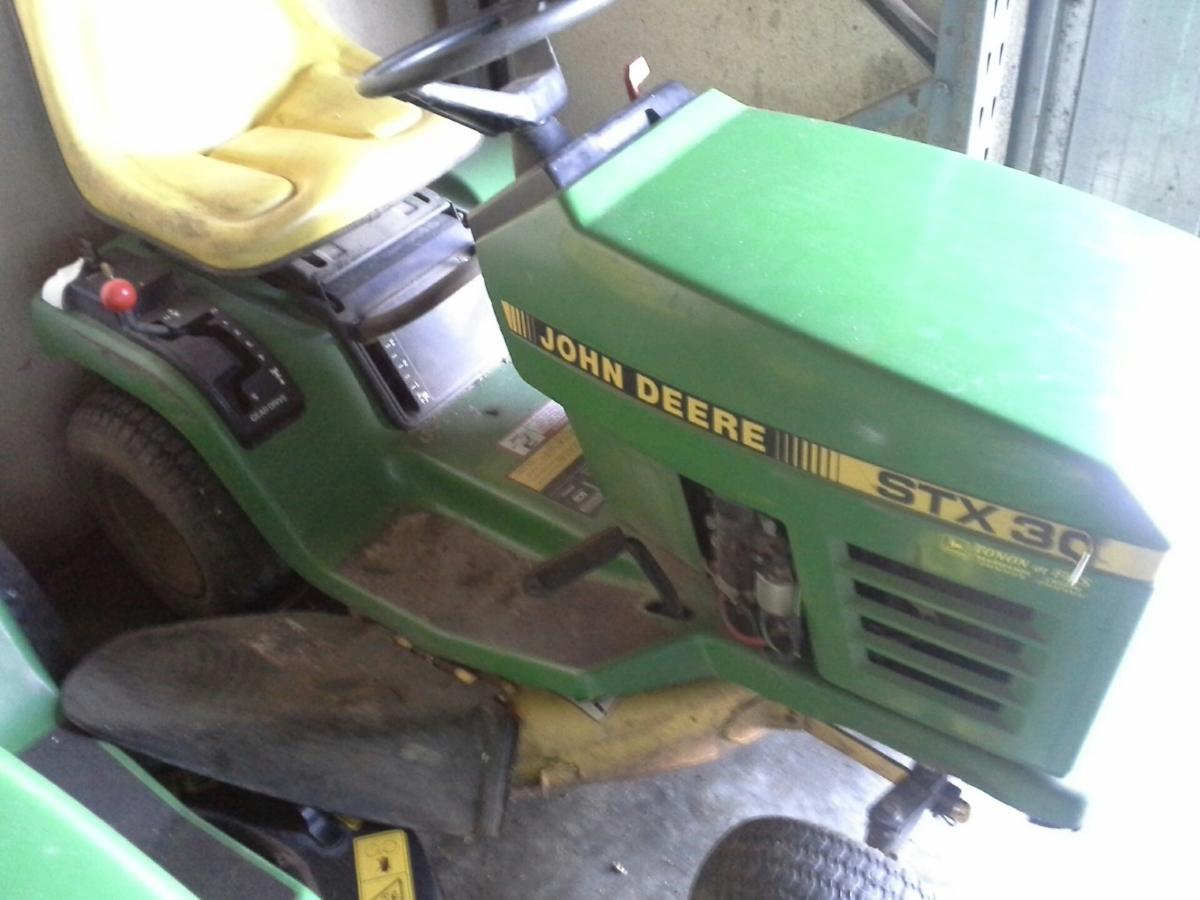 Tracteur tondeuse John Deere