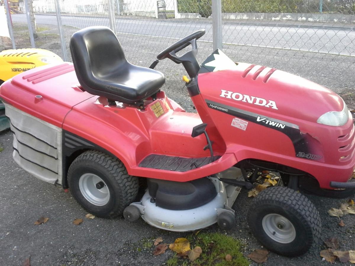 Tracteur tondeuse Honda