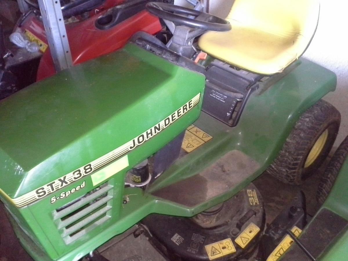 Tracteur tondeuse John Deere