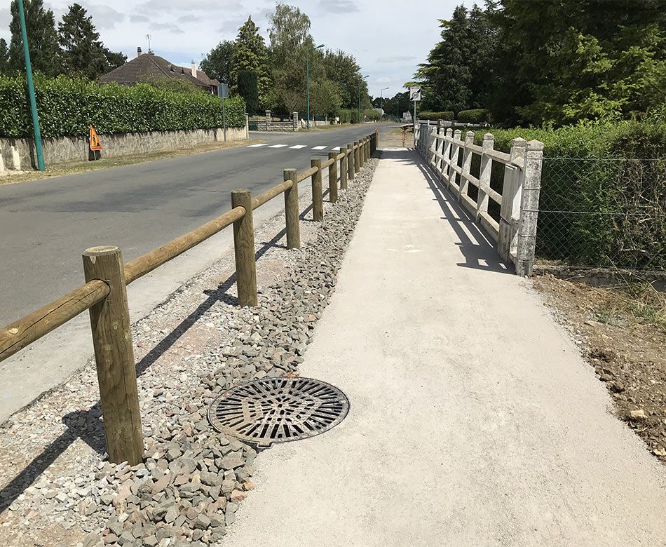 Entreprise d'aménagement urbain dans la ville du Mans