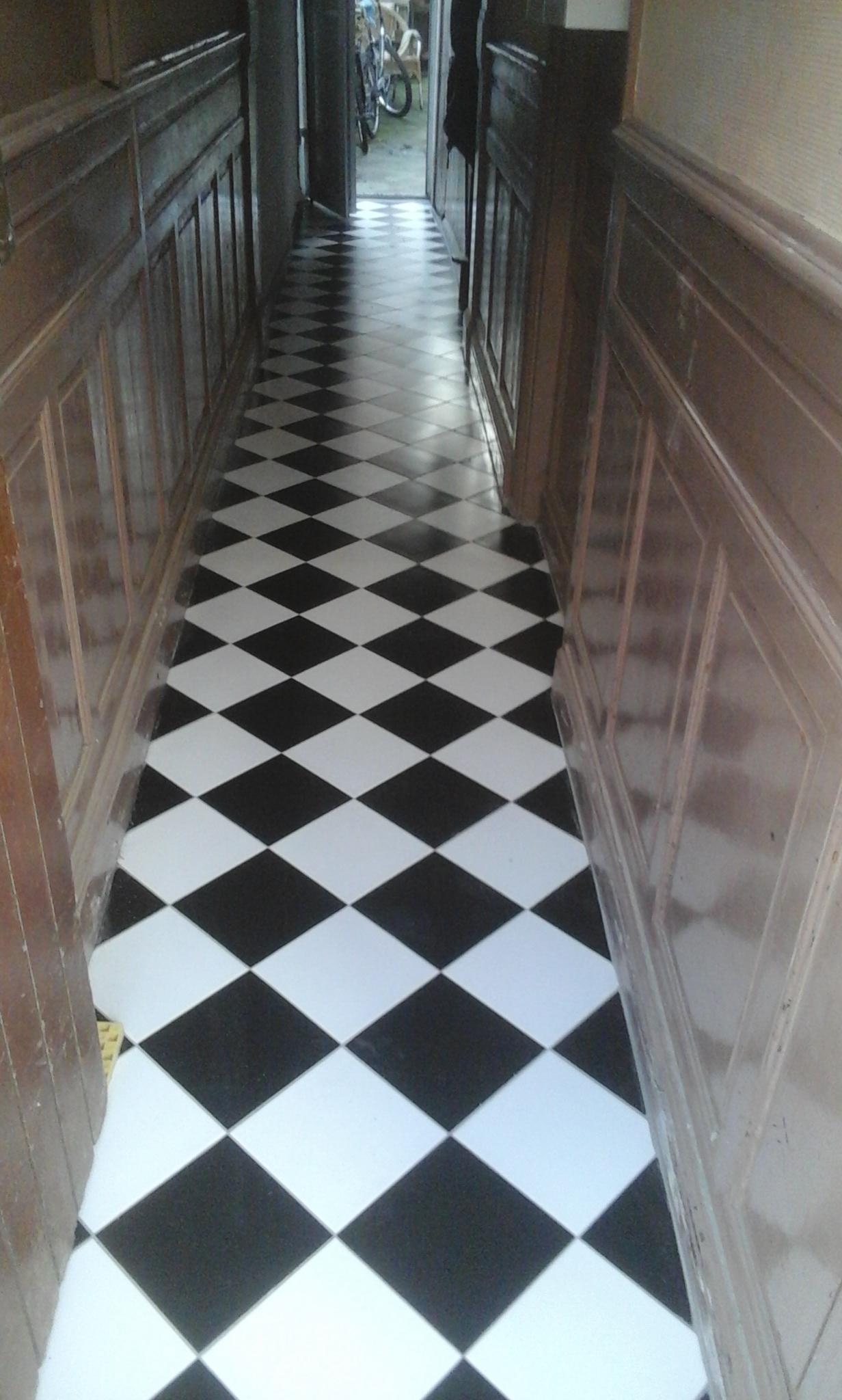 Réalisation carrelage sol intèrieur -Entreprise Legras-