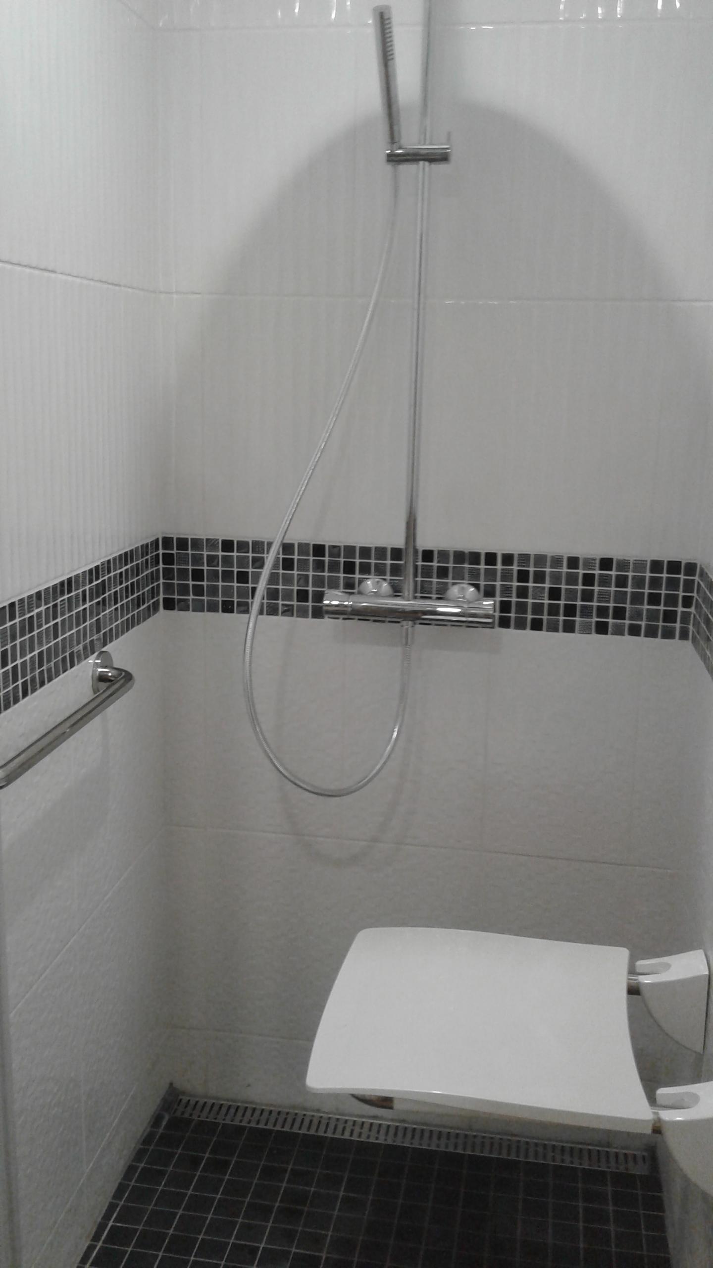 Réalisation douche à l'italienne -Entreprise Legras-