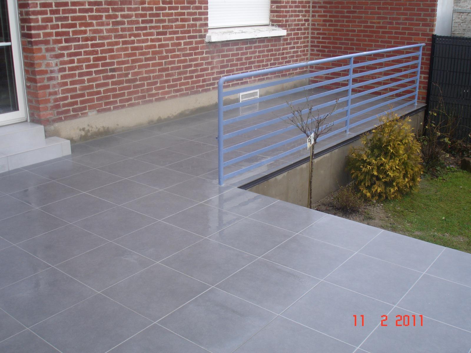 Réalisation carrelage extèrieur -Entreprise Legras-