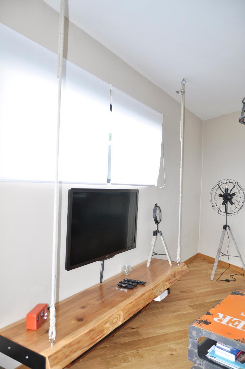 MEUBLE TV LIGNE BOIS 974