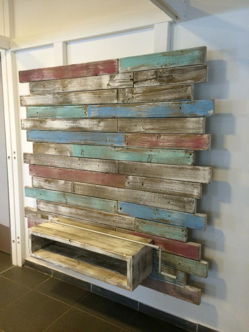 PAREMENT MURAL LIGNE BOIS 974