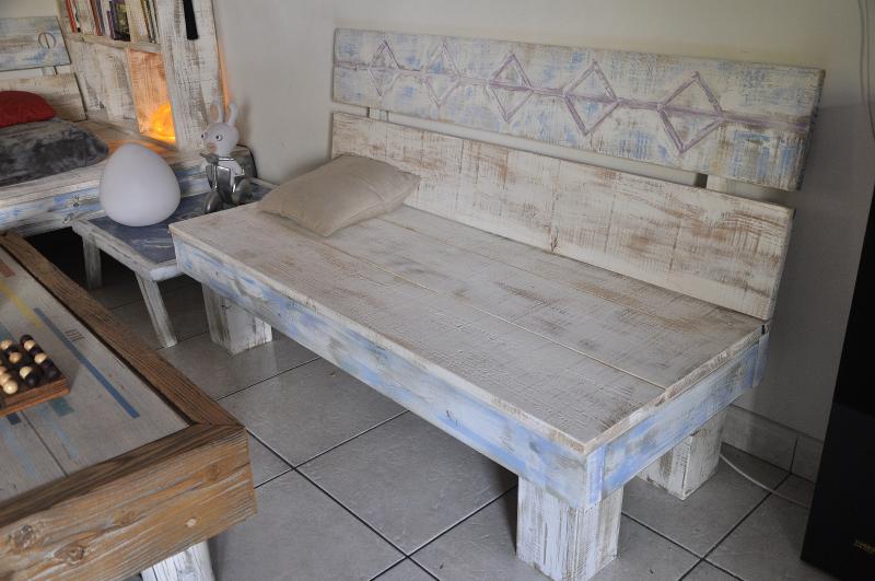 BANS BOIS RECYCLÉ , LIGNE BOIS 974