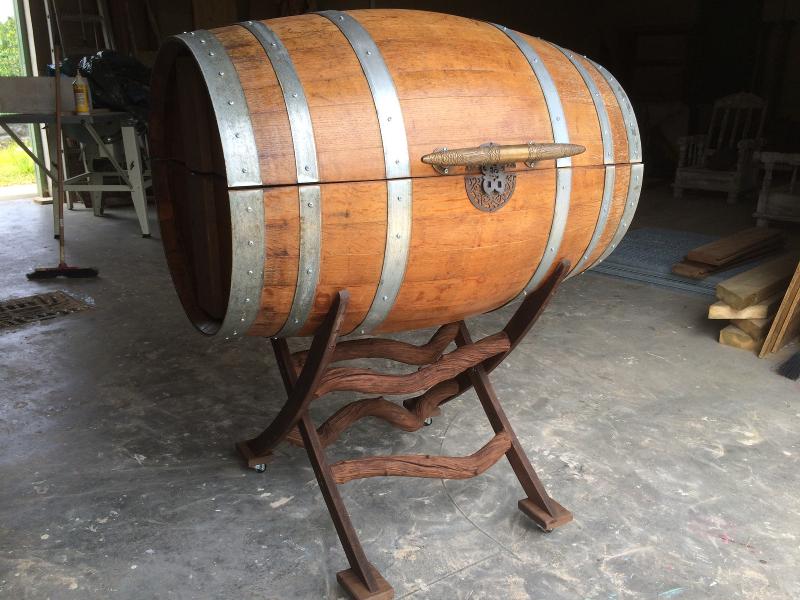 BAR TONNEAU RECYCLÉ , LIGNE BOIS 974