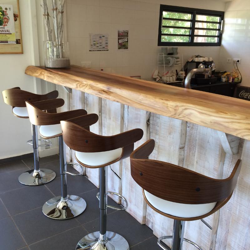 BAR BOIS RECYCLÉ , LIGNE BOIS 974