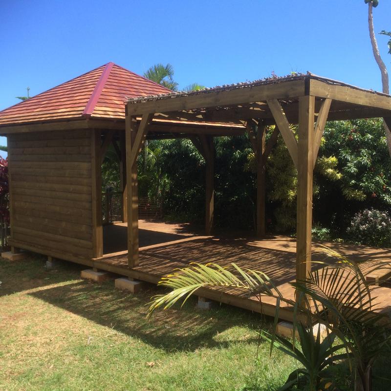 Pergola en bois