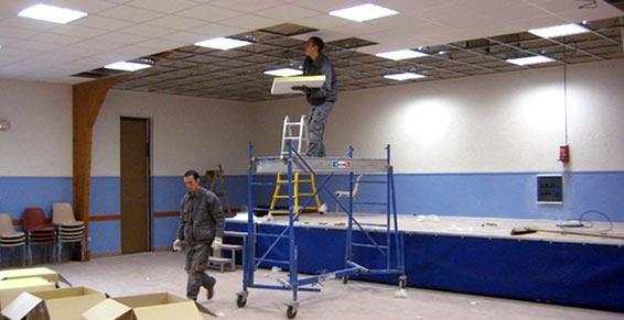 CHAUFFAGE - PLAFOND RAYONNANT ELECTRIQUE - 48