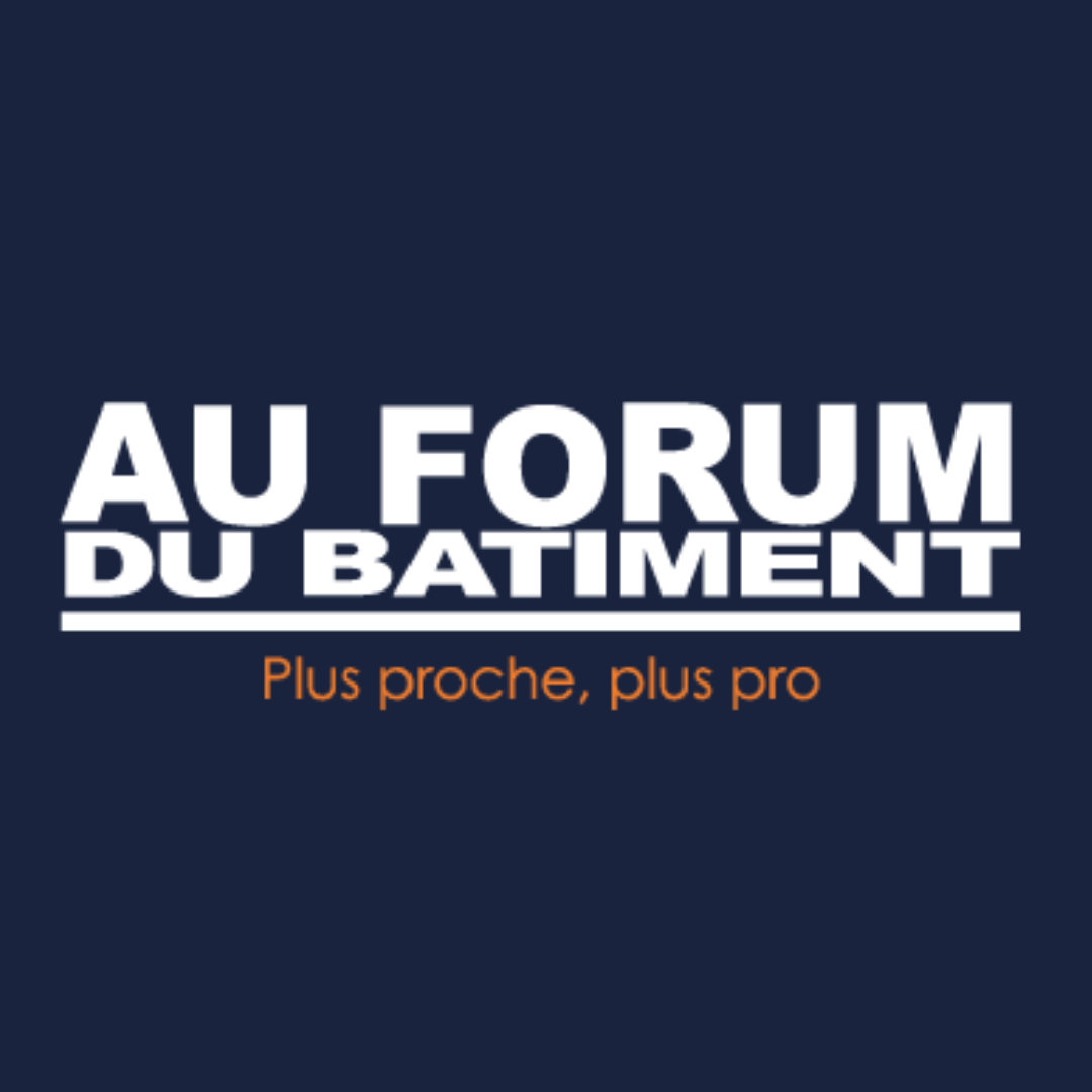 Logo au forum du batiment