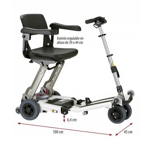 Scooter plegable de aluminio 'Luggie'