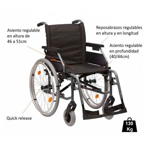 Silla Gades VARIO 2 AGV