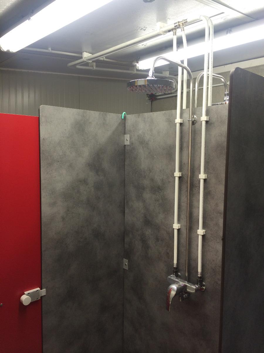 Douche collective milieu professionnel