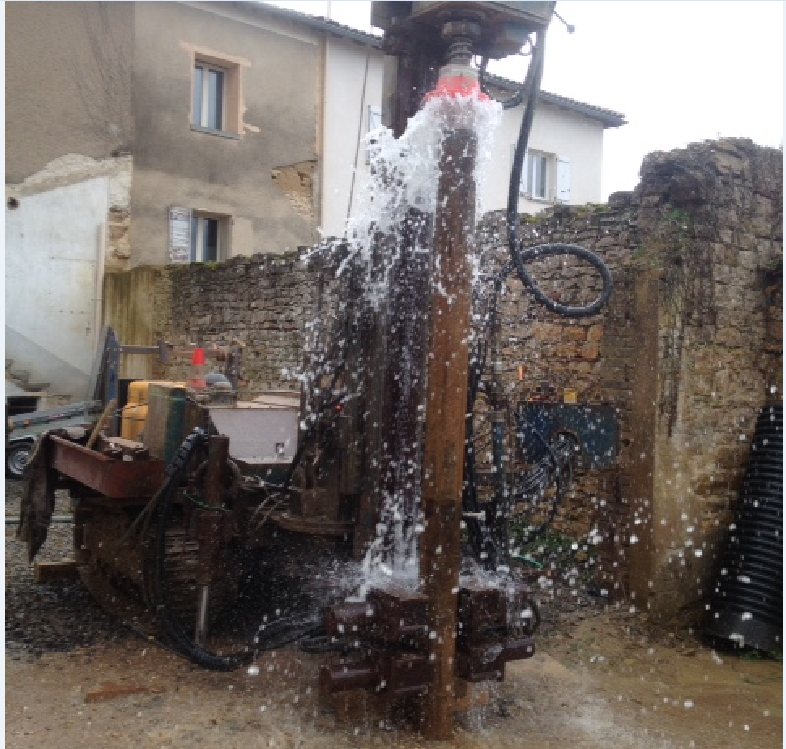 Recherche et forage d'eau