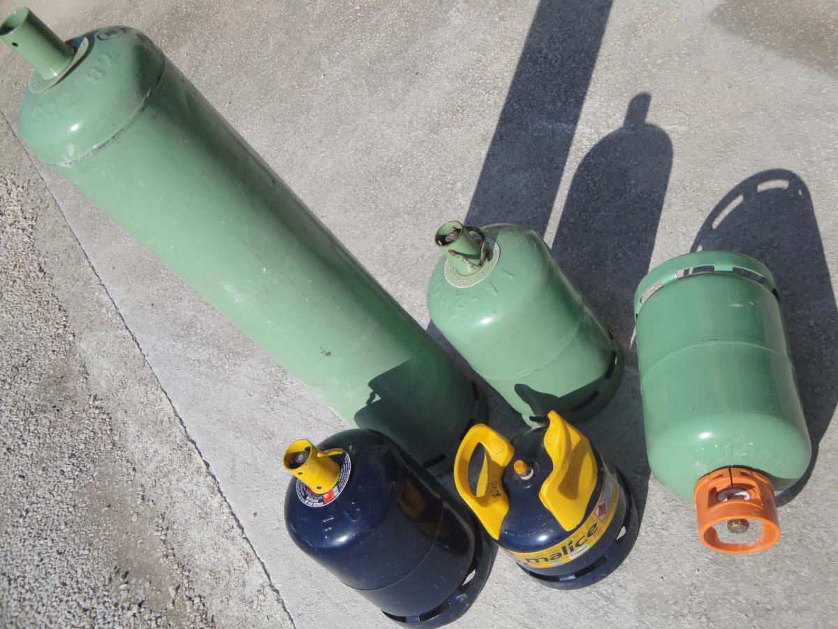 Bouteilles de marque  Antargaz