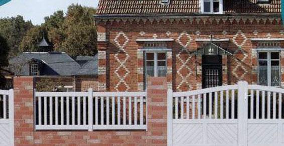 Menuiserie clôture PVC et portail