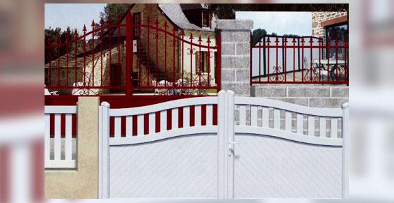 Portails et clôtures PVC- Aluminium