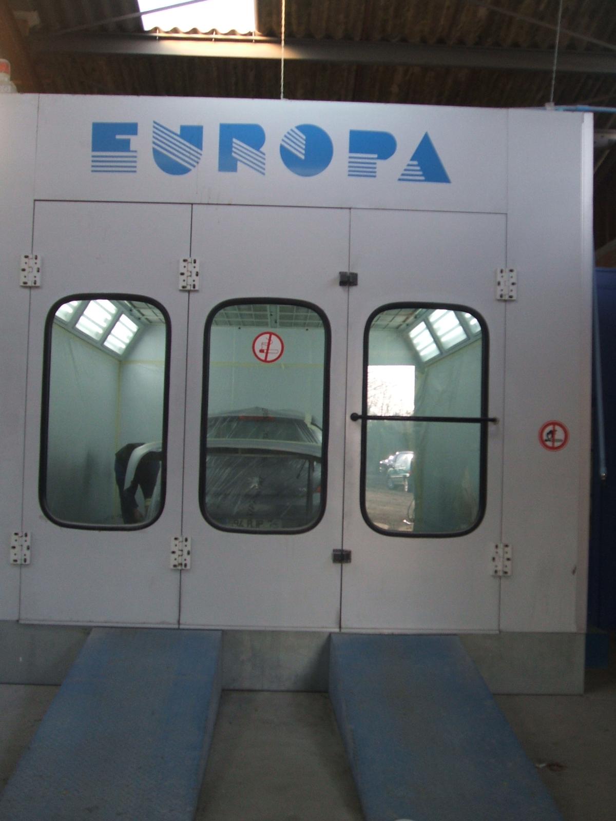 Notre cabine de peinture