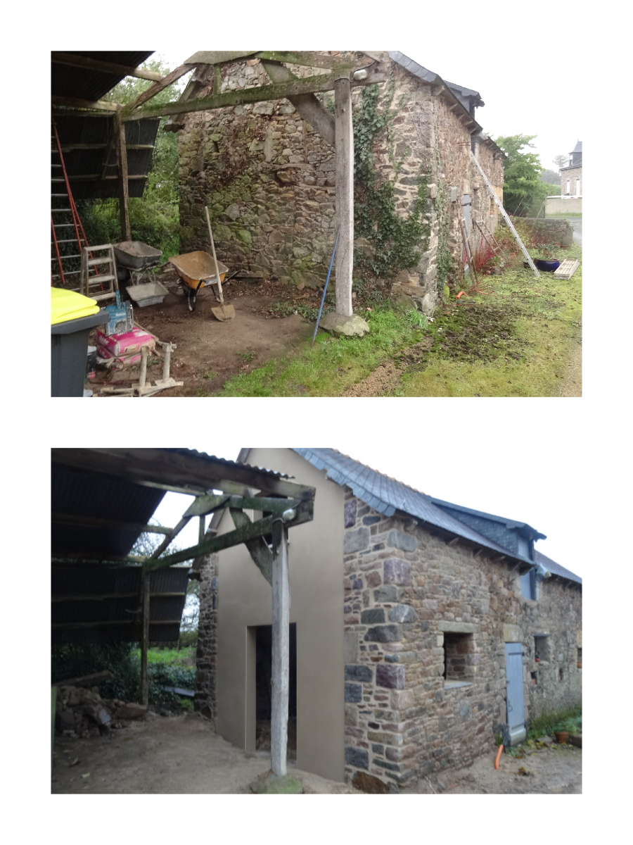 Rénovation d'une dépendance