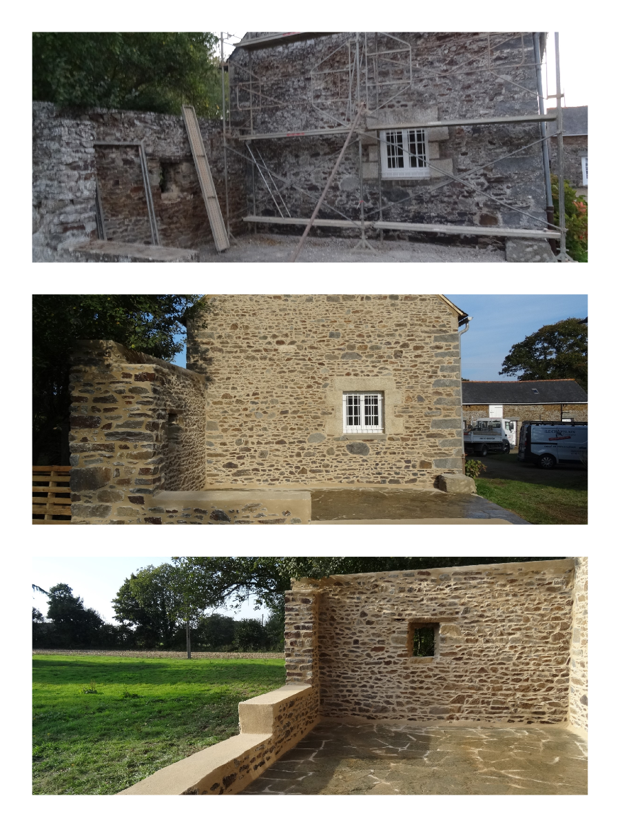 Réfection joints pignon Plourhan