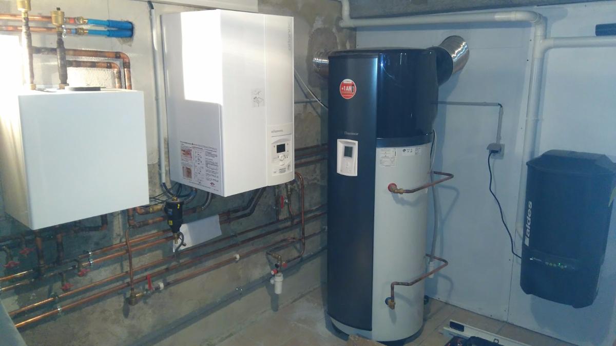 PAC AIR/EAU  chauffe eau thermodynamique