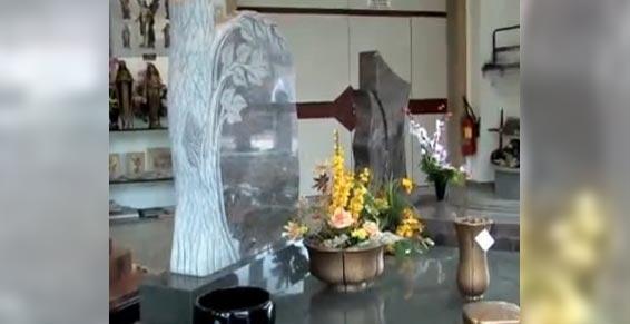 Marbrier funéraire - Sausheim - pierre tombale