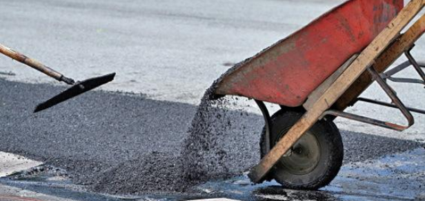 Travaux de goudronnage