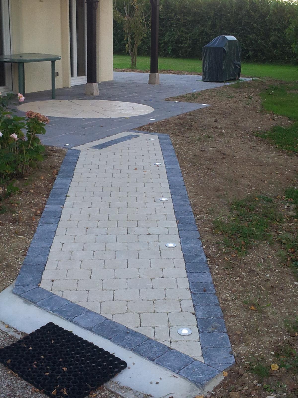 Eclairage allée et terrasse