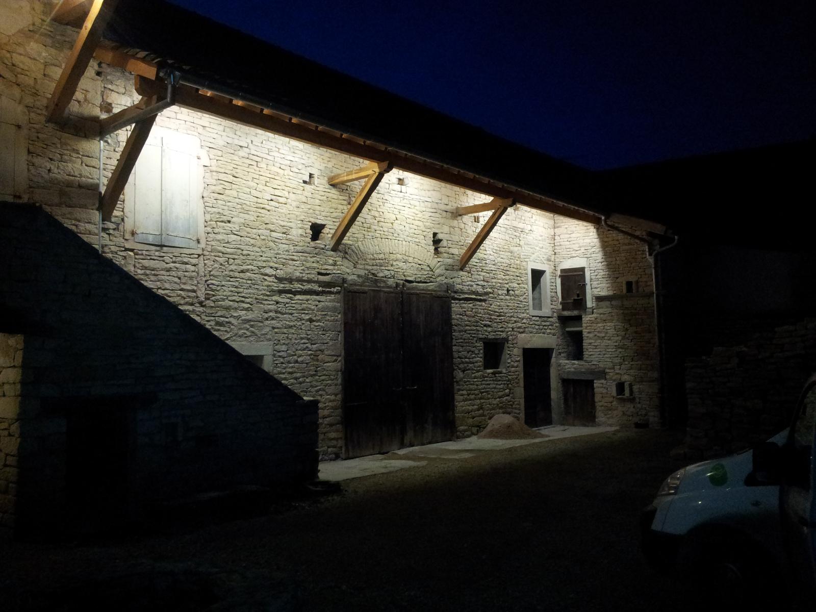 Eclairage façade extérieur