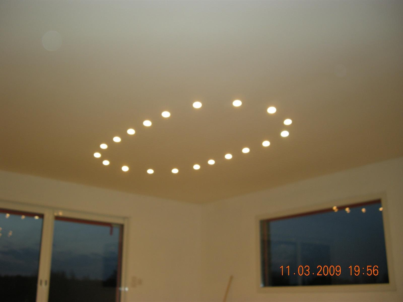 Eclairage plafond