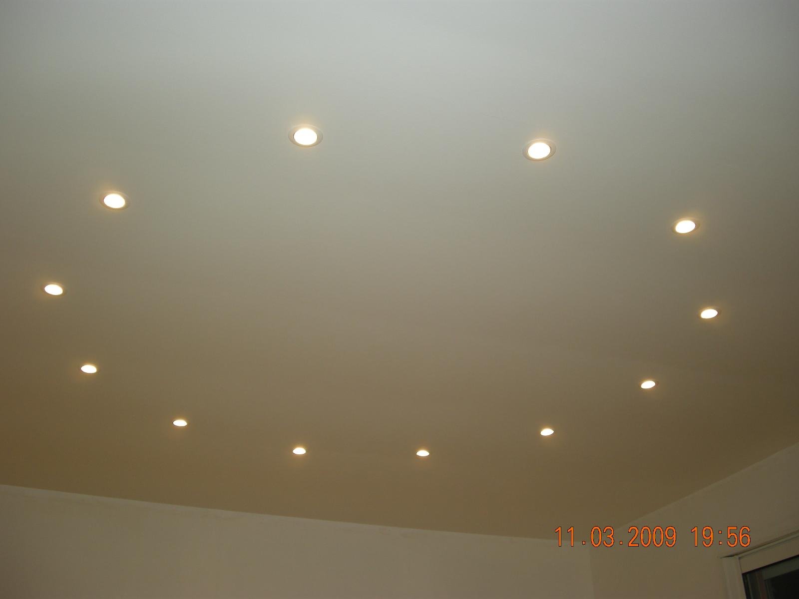 Cercle éclairage plafond