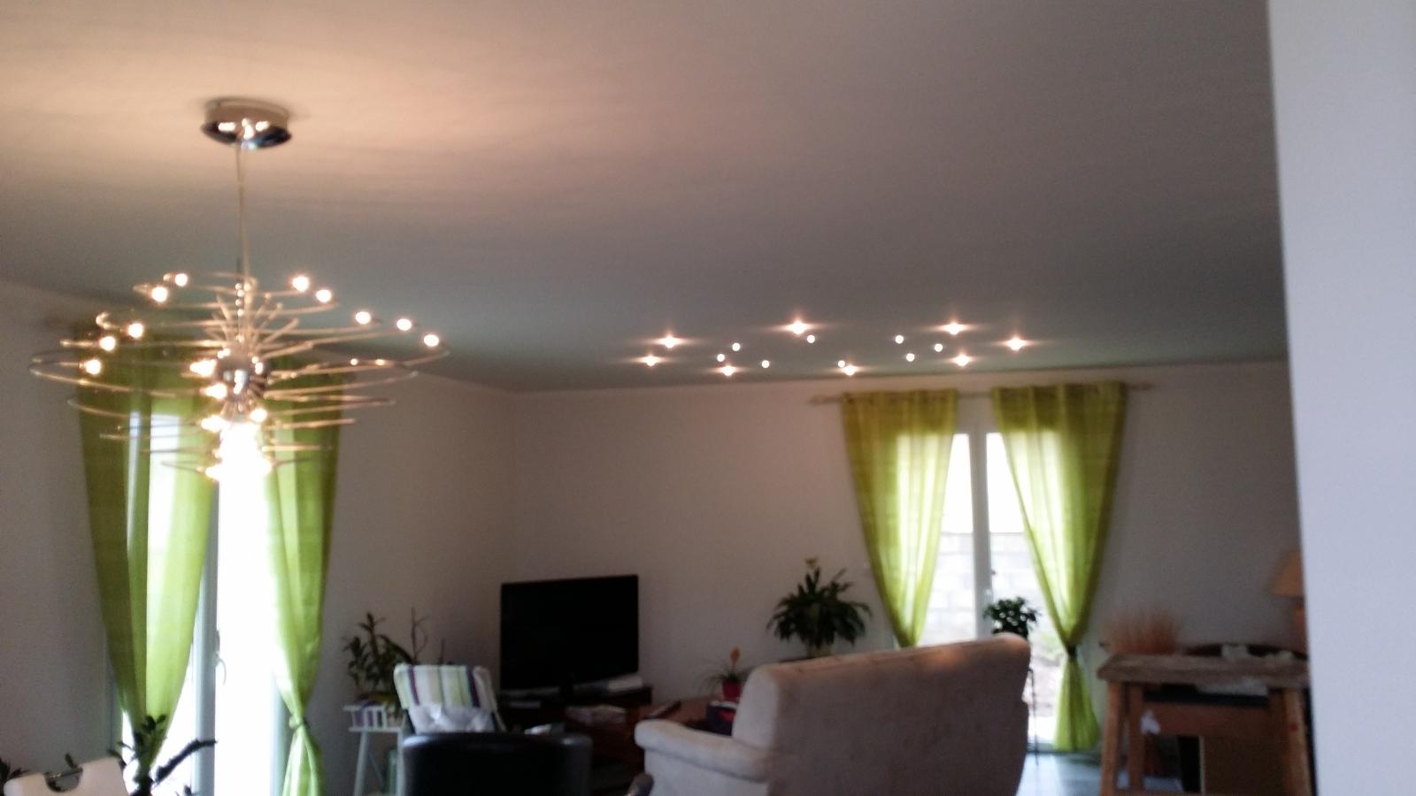 Eclairage décoratif plafond