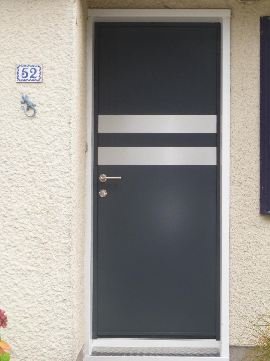Porte contemporaine ALU - Bouchemaine