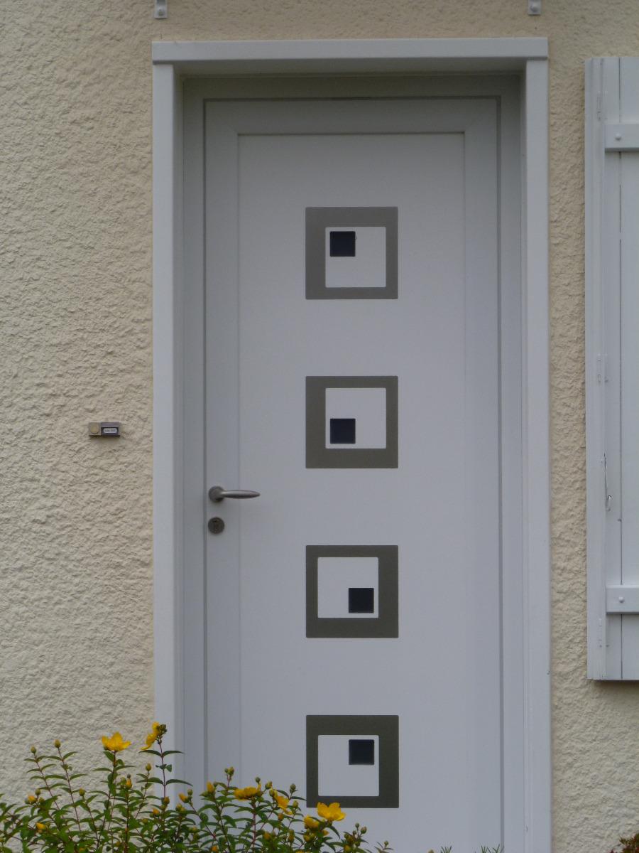 Porte contemporaine PVC - Angers