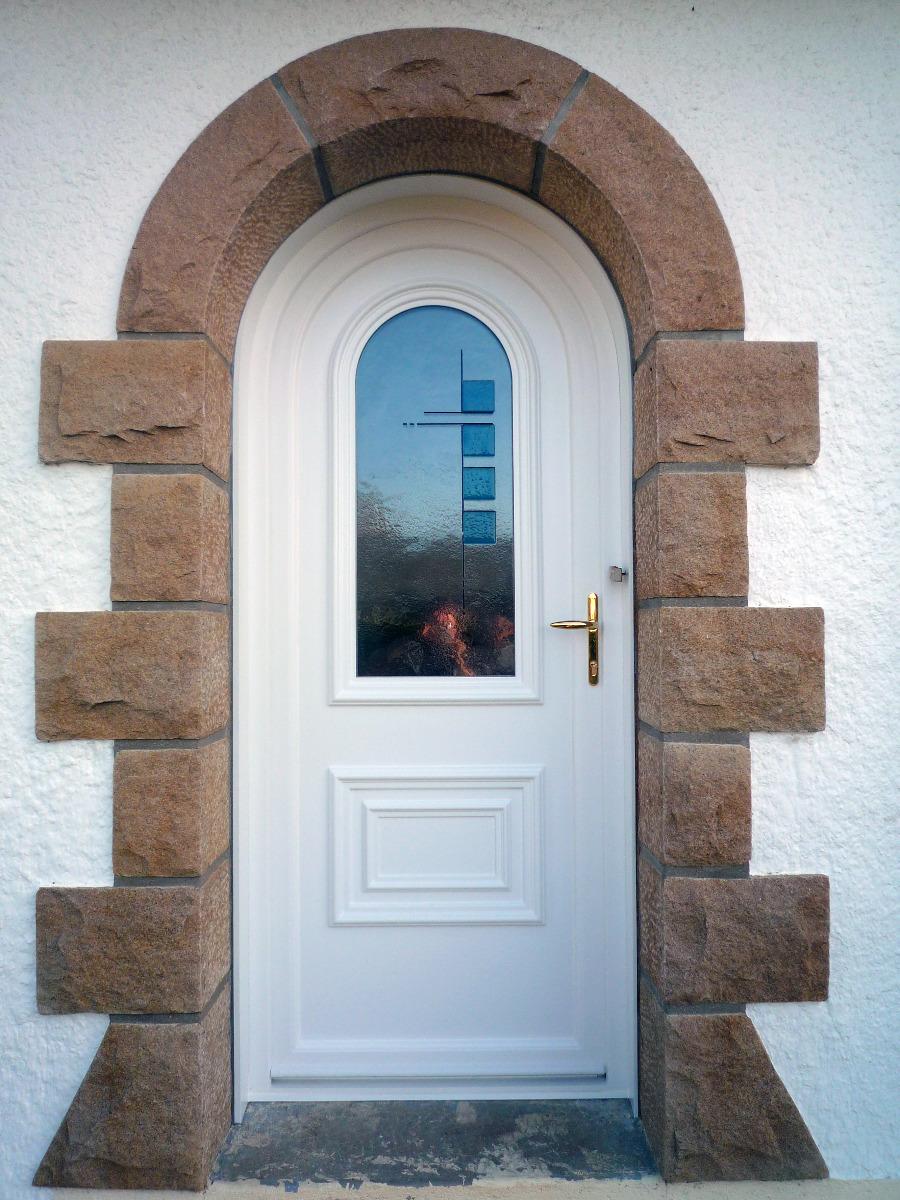 Porte PVC cintrée - Andard