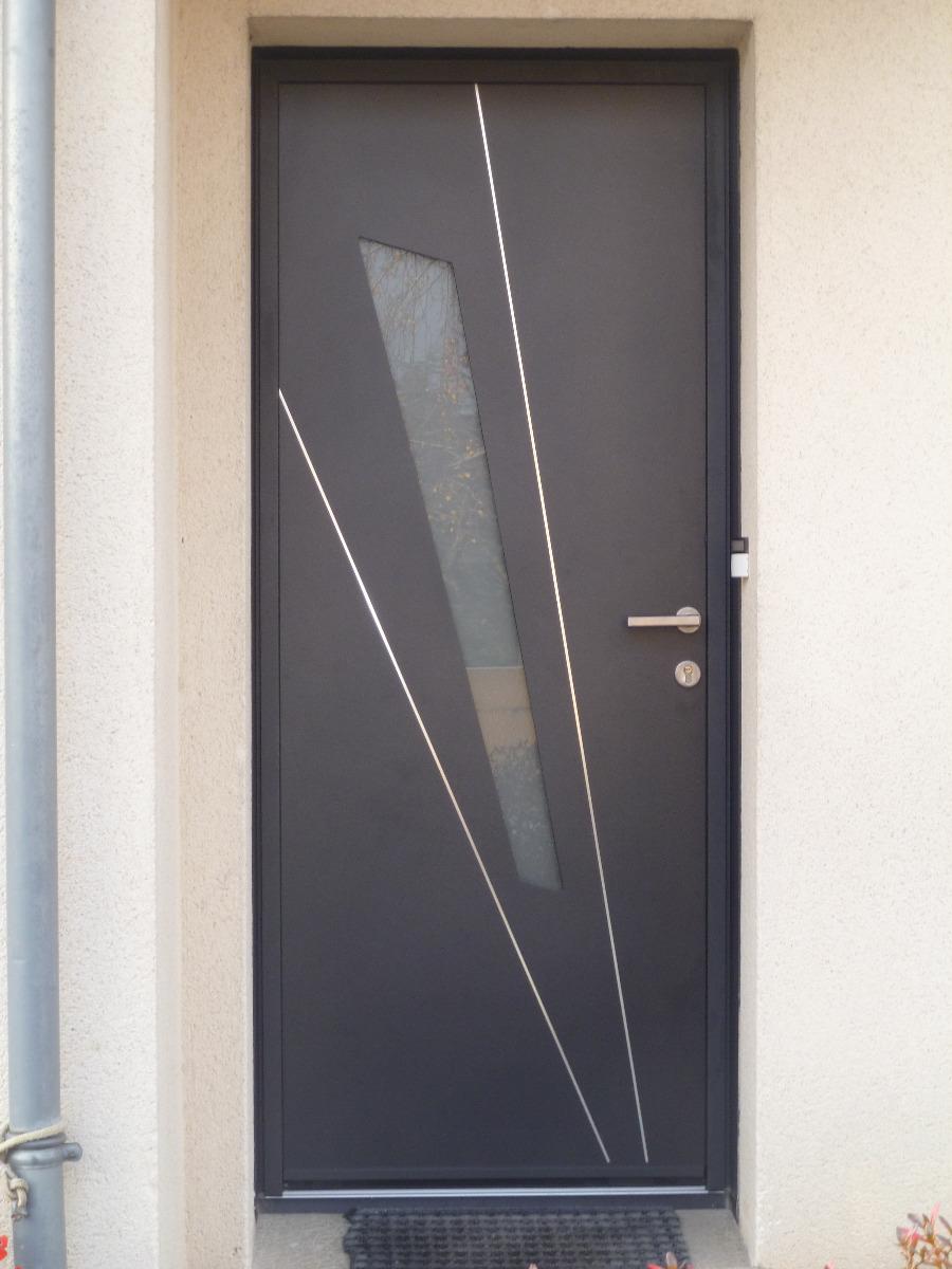 Porte contemporaine ALU - Angers (3)