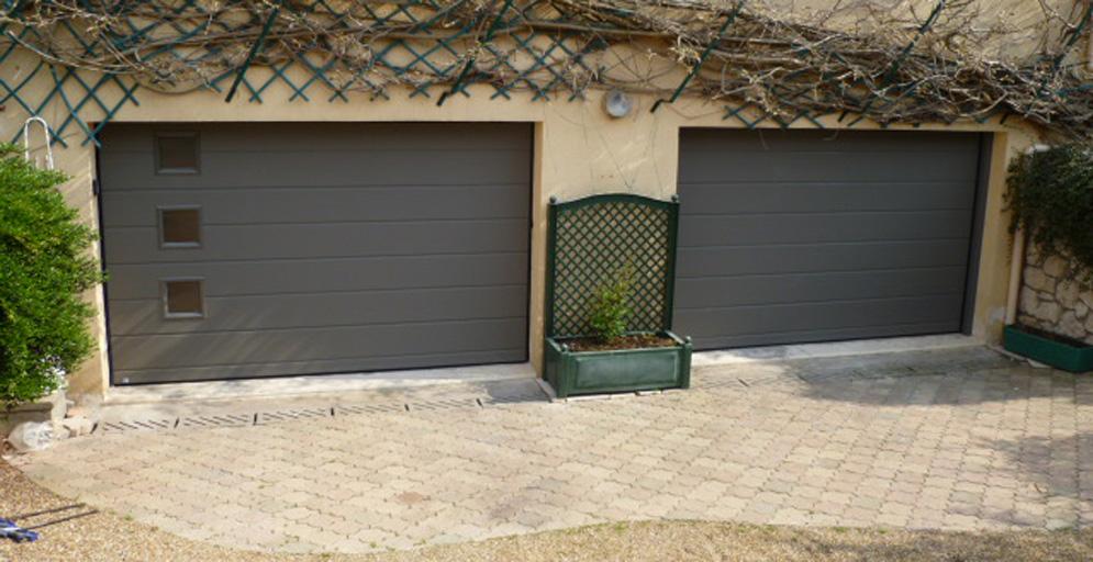 Porte de garage sectionnelle - Ecouflant