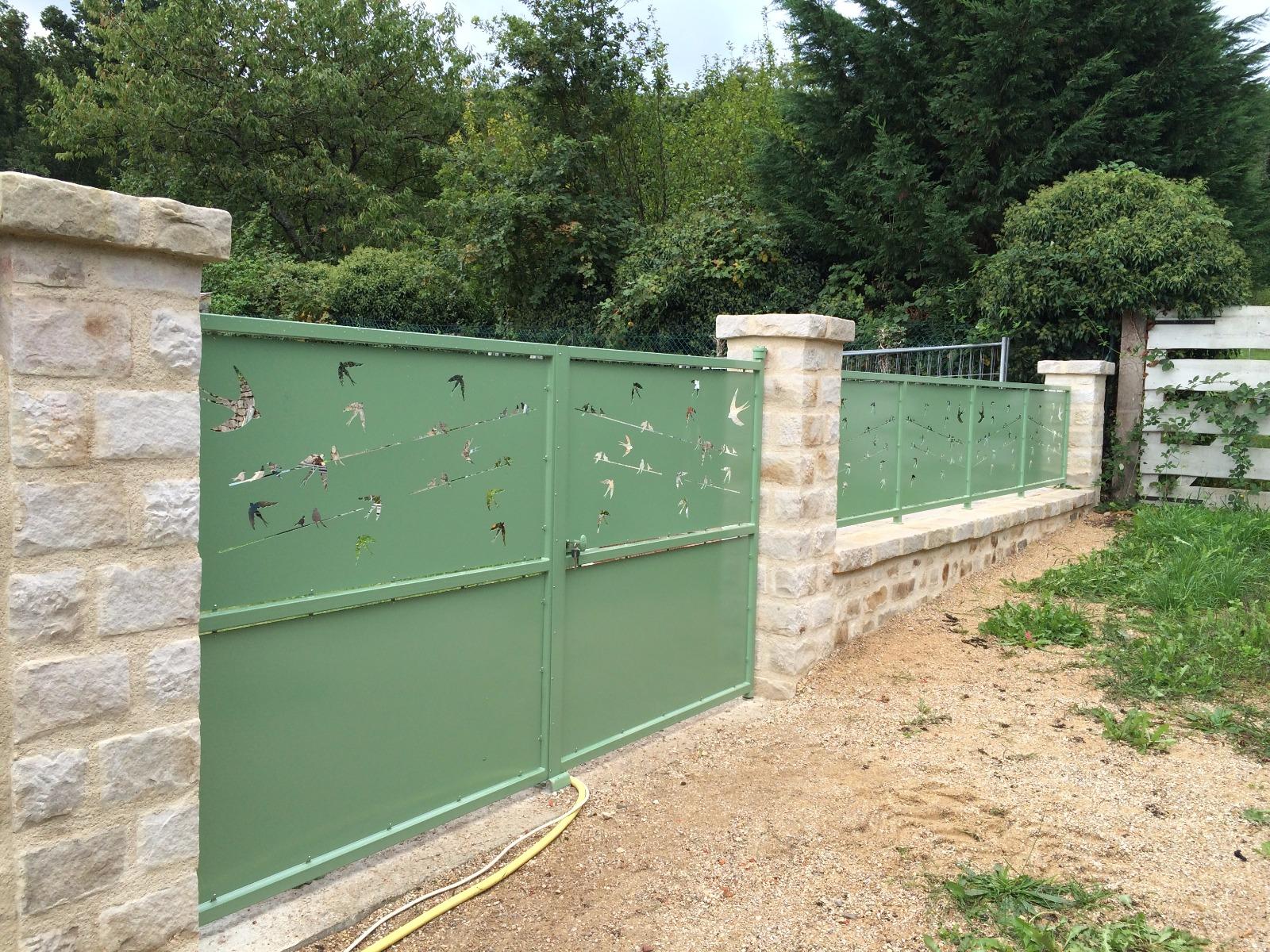 Réaménagement de clôture - Après