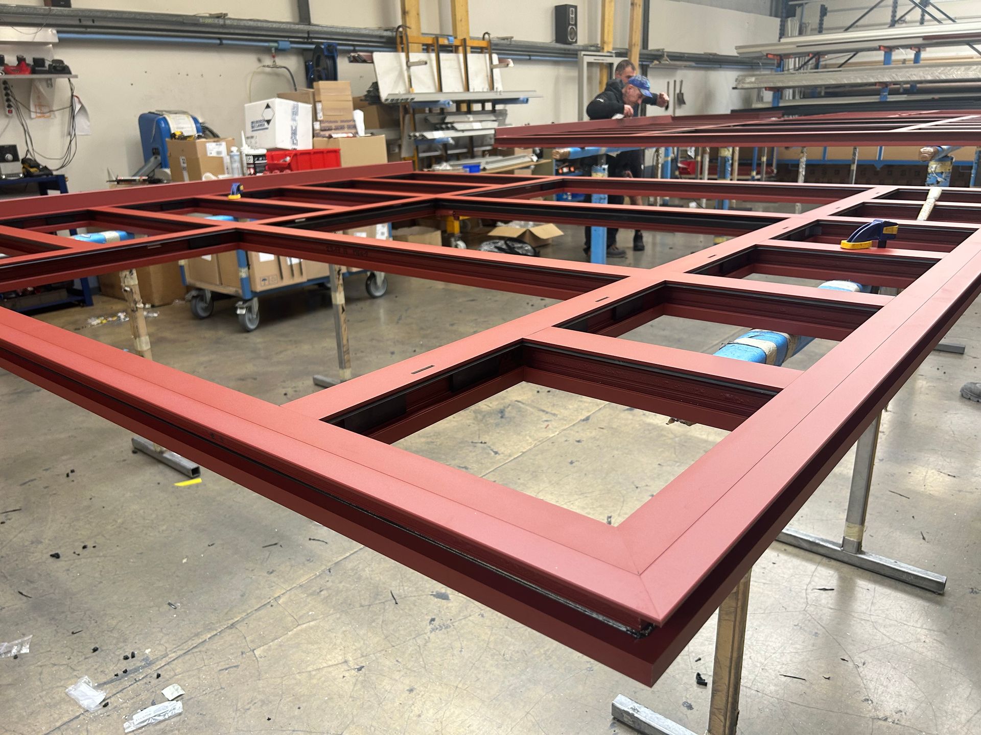 Fabrication de baies vitrées coulissantes aluminium à Longueau | A2DM