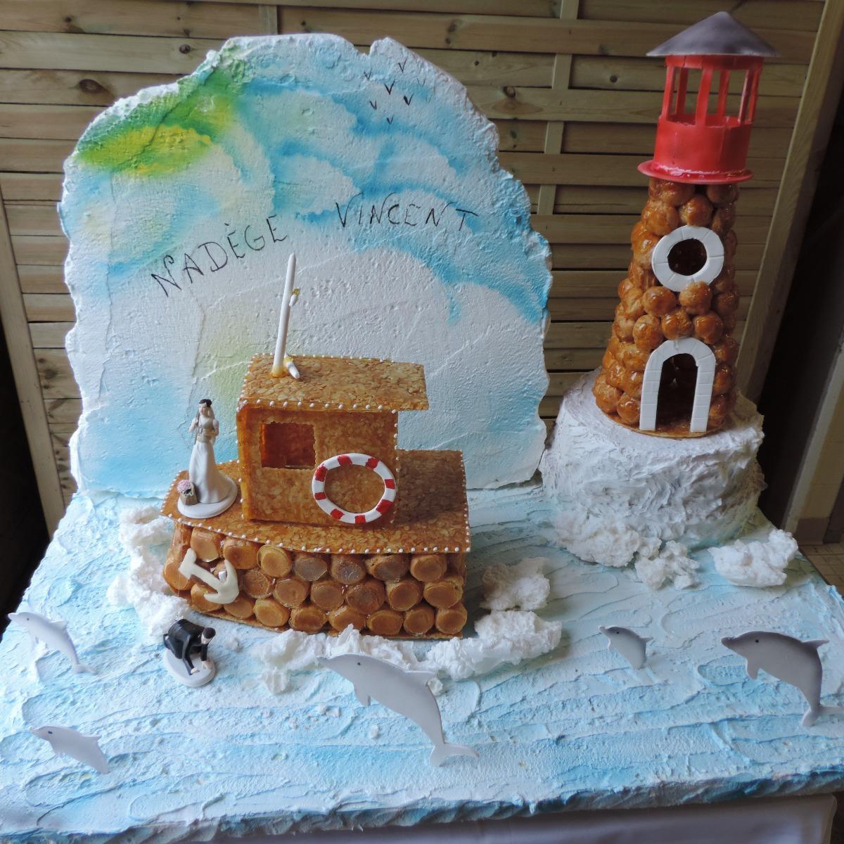 A La Boulangerie Patisserie Ollivier Franck Nous Vous Faisons Votre Piece Montee Sur Mesure