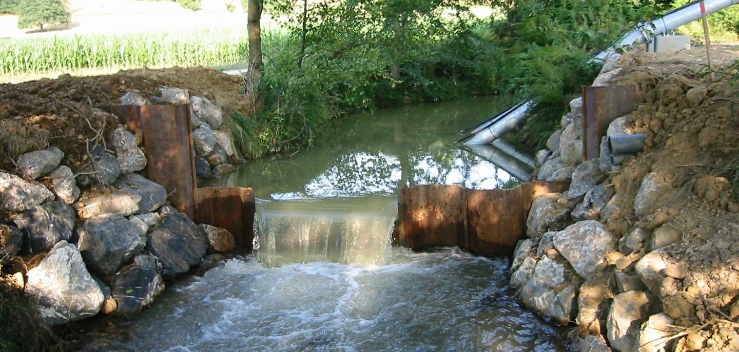 Seuil en palplanches, Montieux Travaux en Aquitaine