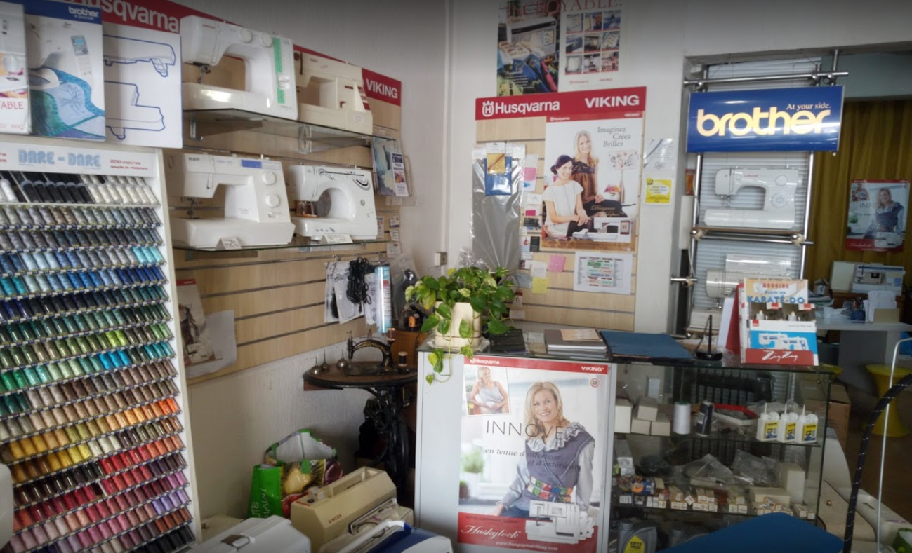 Atelier de vente et réparation de matériel de couture