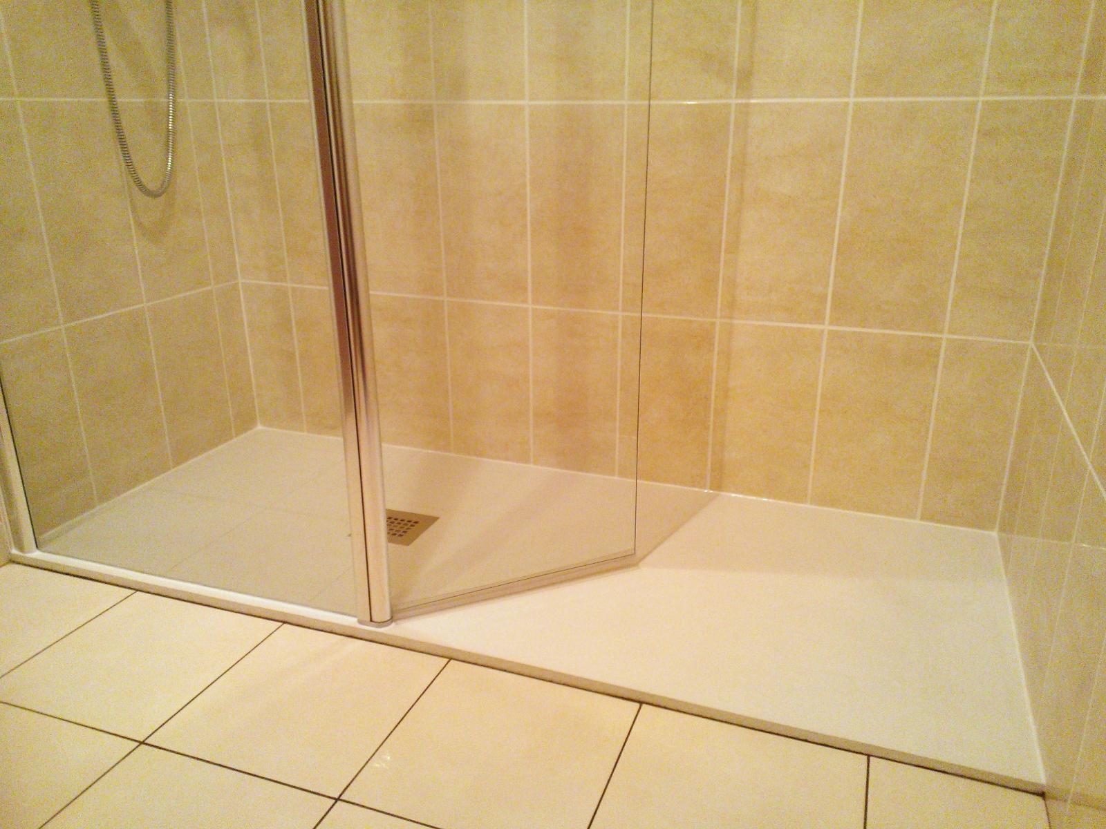 Receveur sur-mesure extra-plat