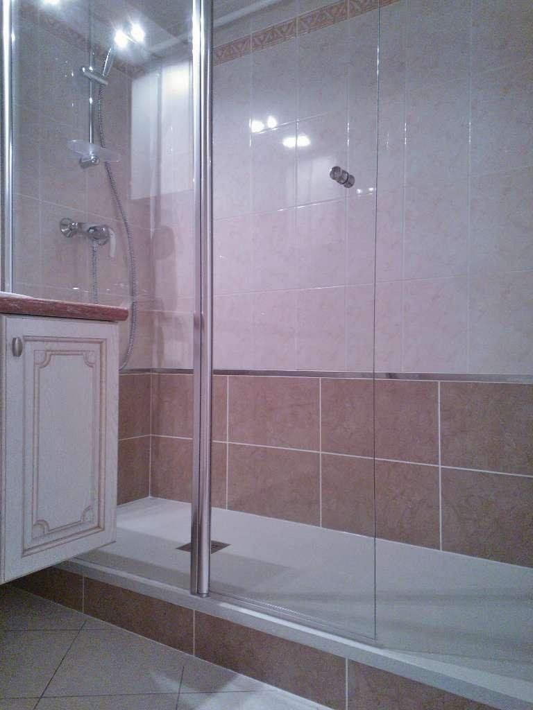Remplacement d'une baignoire par une douche
