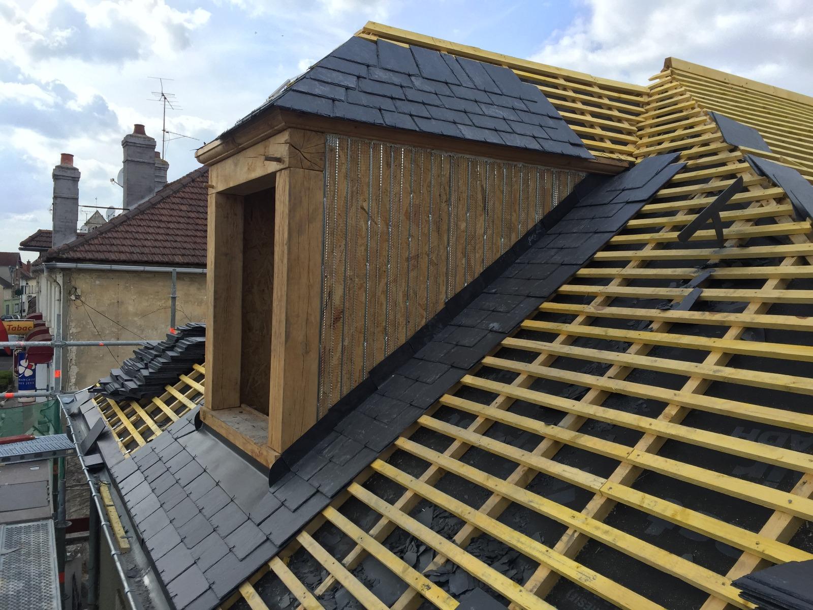 rénovation toiture Boutel Aubergenville Avant