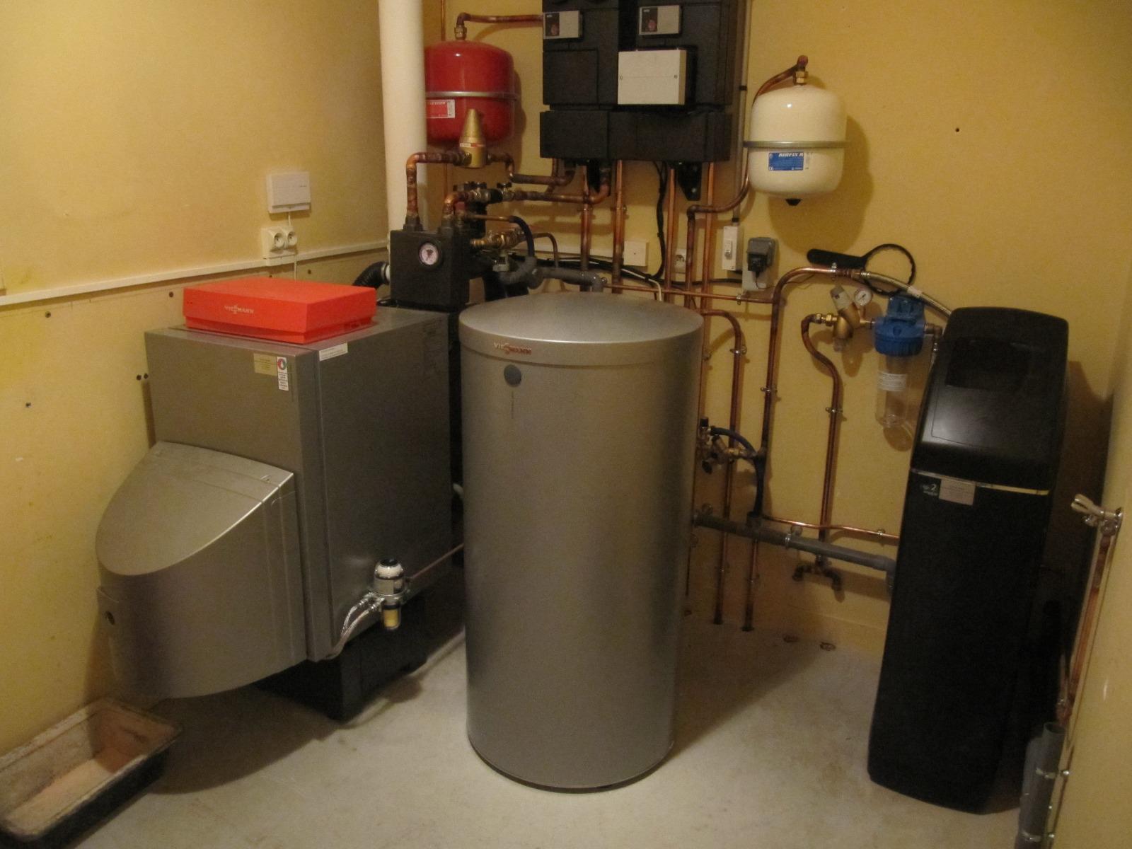 chaudière fioul adoucisseur Boutel Aubergenville