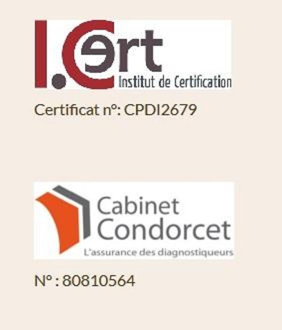 I.CERT  Certificat n°: CPDI2679 - Cabinet Condorcet  N° : 80810564